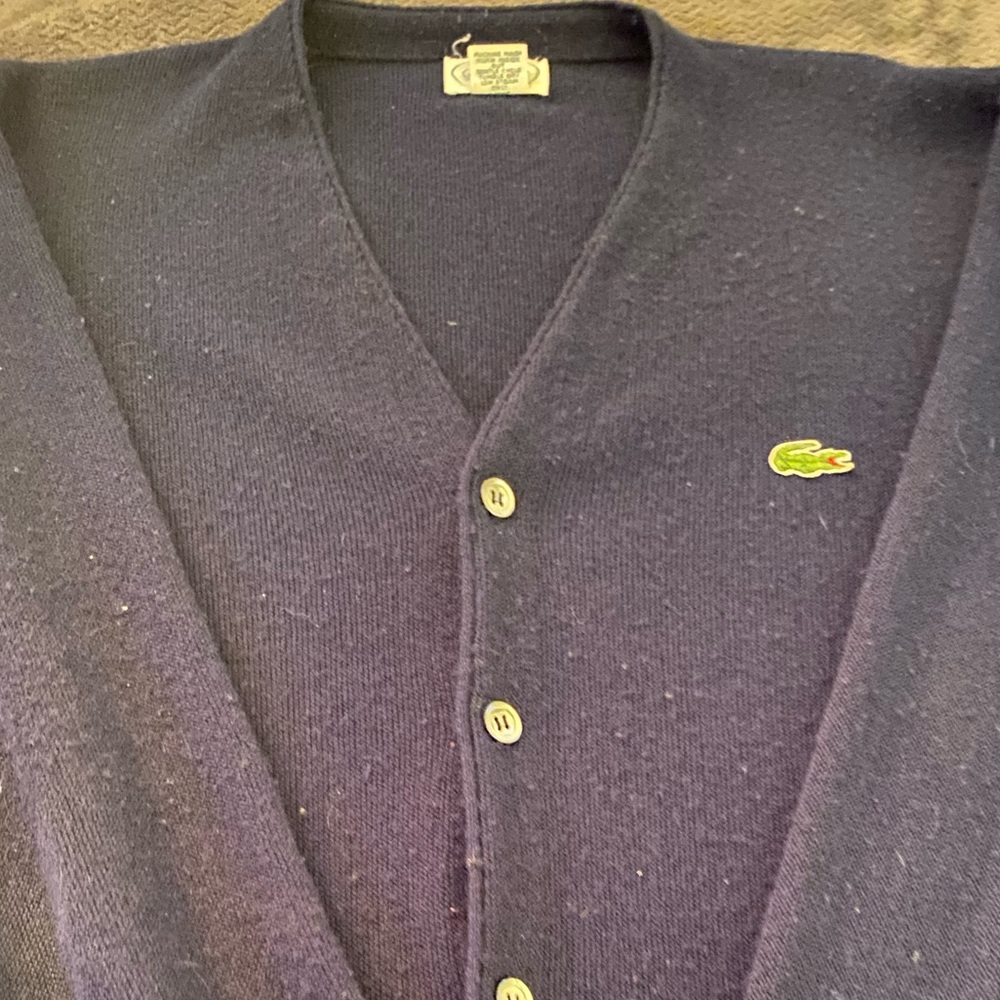 Vintage Lacoste Cardigan